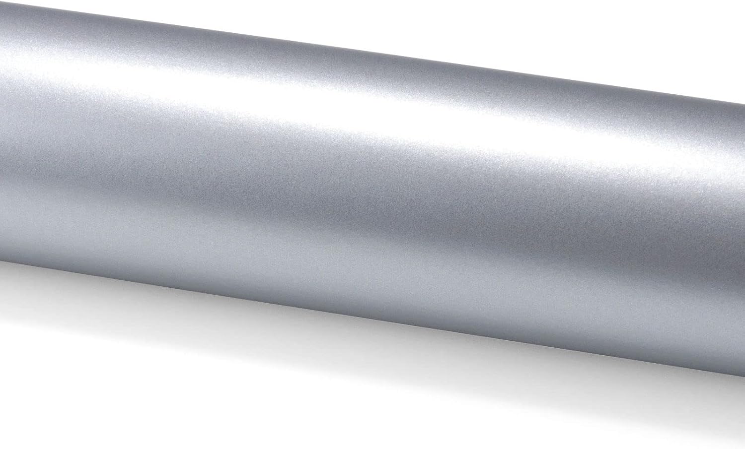 60"x96" (5FTx8FT) Silver Satin Chrome Vinyl Wrap Sticker Car Auto Vehicle Motorcycle DIY Decal Sheet with Air Release Bubble Free Self Adhesive Peel and Stick Free Tool Kit