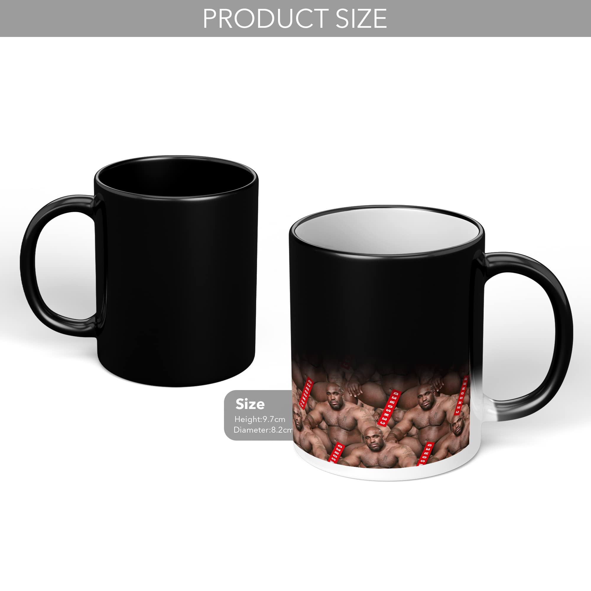 Print Maniacs Barry Wood Heat Change Mug Ultimate, Funny Rude Mug, Message Appears as it Heats, Perfect Novelty Gag Gift - Image 2