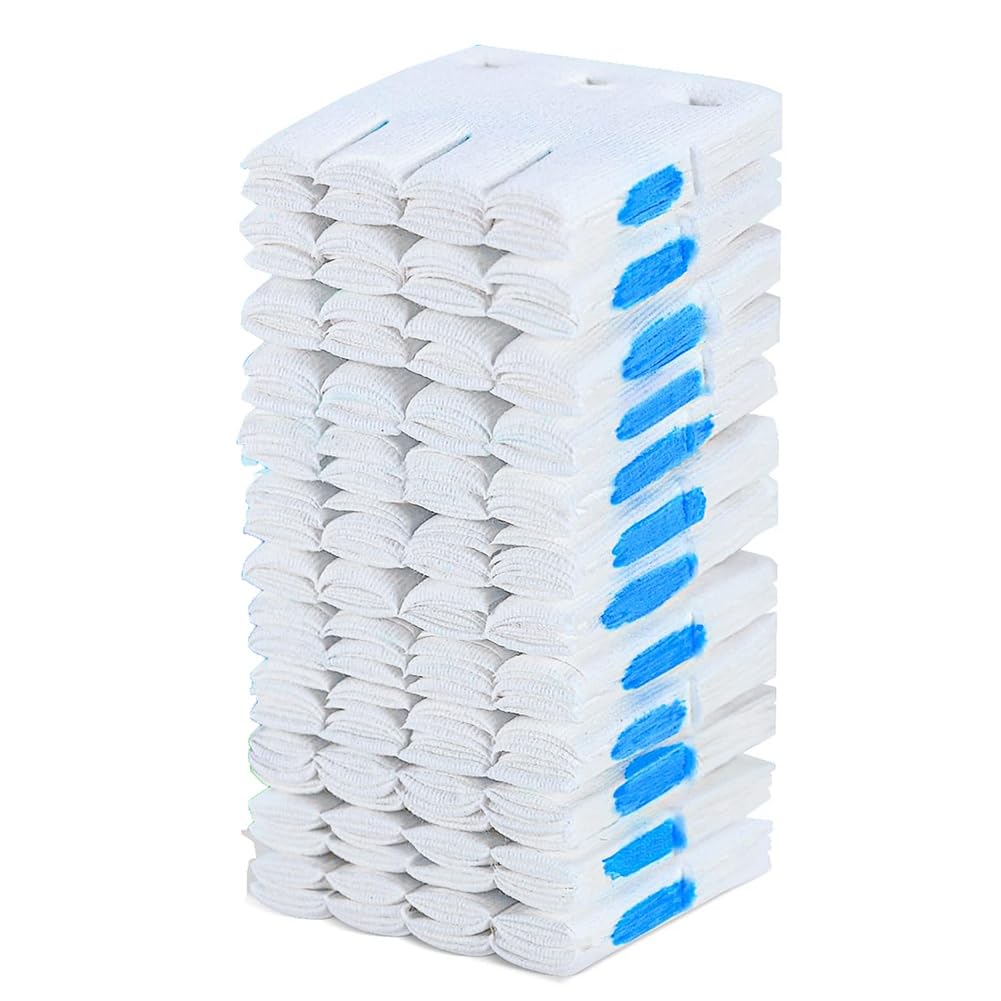 CTRLZS 36 Pack Flushable Refills Flushable Toilet Brush Refill Pads for Toilet Flushable Refills for Scrubbing Toilet Bowl Brush