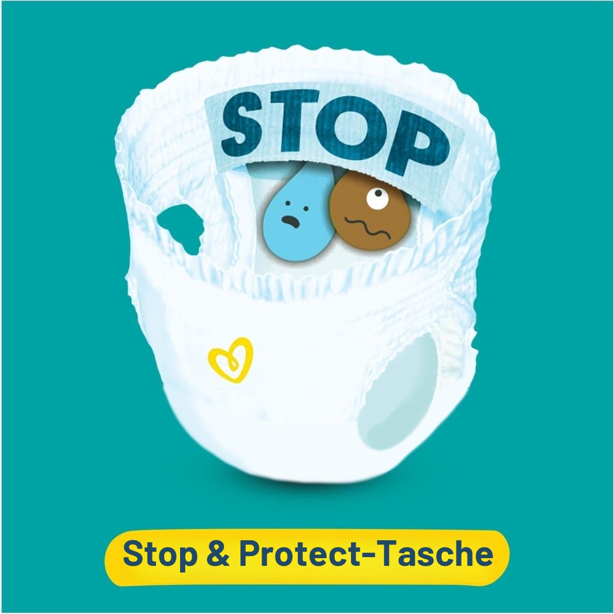 Pampers - Premium Protection Pants - Größe 4 - Mega Pack - 72 Stück - 9/15 KG