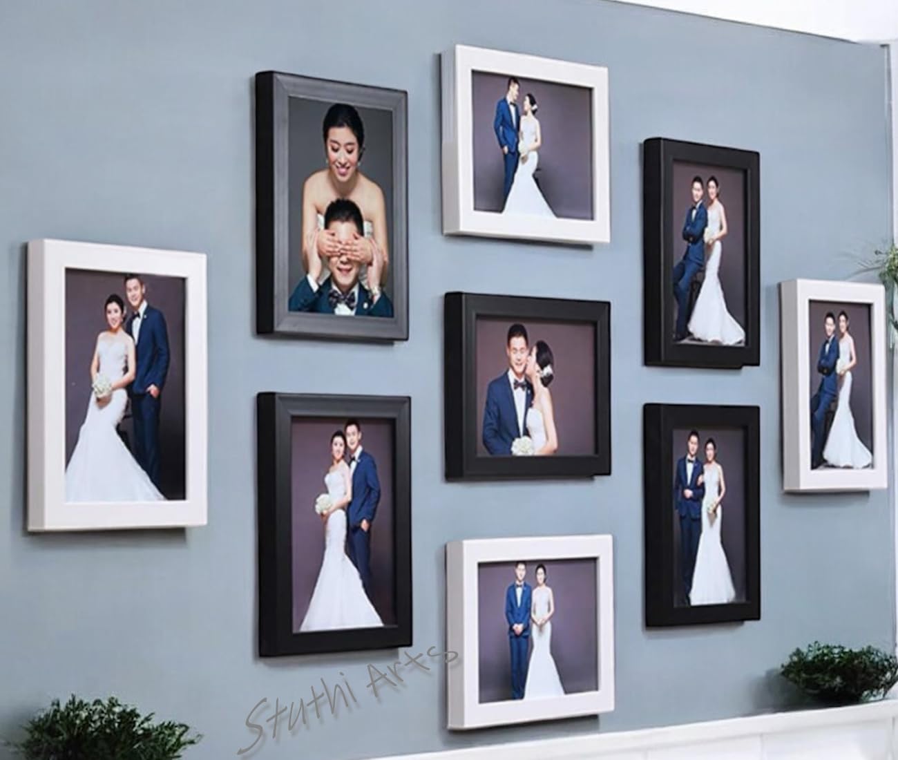 See full amazon price history chart for Stuthi Arts Wood Photo Frame With Glass 5"X7" - 9 Unit For Wall Black & White Picture Photo Frame. (Multicolor Set) (Black & White) Stuthi Arts Wood Photo Frame With Glass 5"X7" - 9 Unit For Wall Black & White Picture Photo Frame. (Multicolor Set) (Black & White) (B09PYRFX96) Amazon Price History, Amazon Price Tracker