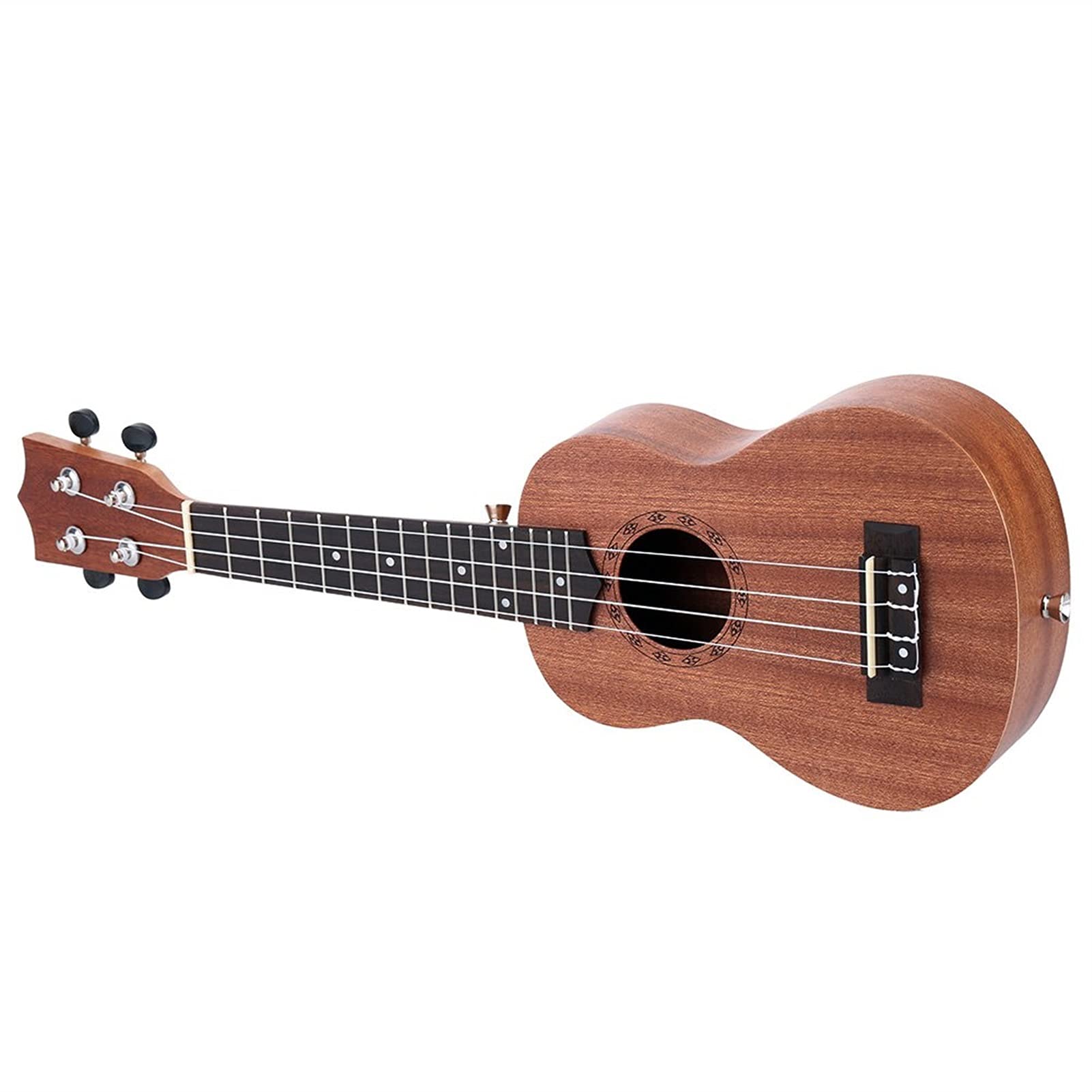 Ukulele 21 "Acoustic Ukulele Sapele 15 Piedi 4 Corde Ukulele Musicale Strumento A Corde Concerto Ukulele