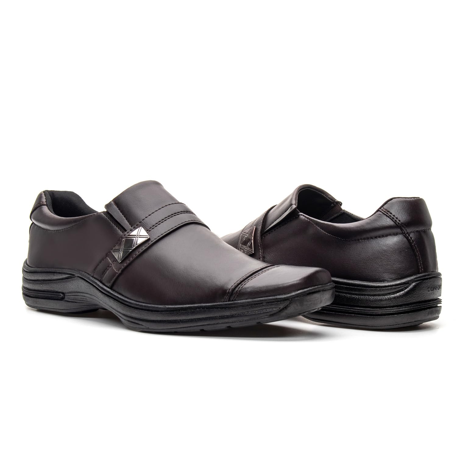 Sapato Social Masculino Clássico Conforto 703 em promoção! Veja a oferta e mais achadinhos de Sapatos 4 Hoje é o melhor dia para comprar Sapato Social Masculino Clássico Conforto 703 com aquele preço maroto! Promoção! Aproveite a oferta! 4