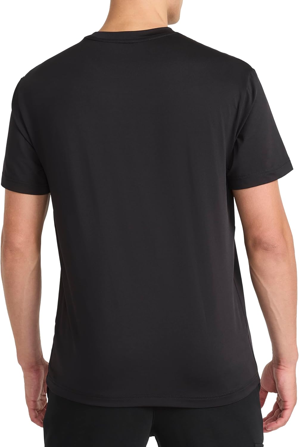 Reebok Mens Sonic Bolt Short Sleeve Crewneck T-Shirt, Standard Fit, Lightweight Cool Touch Jersey Fabric - Image 2