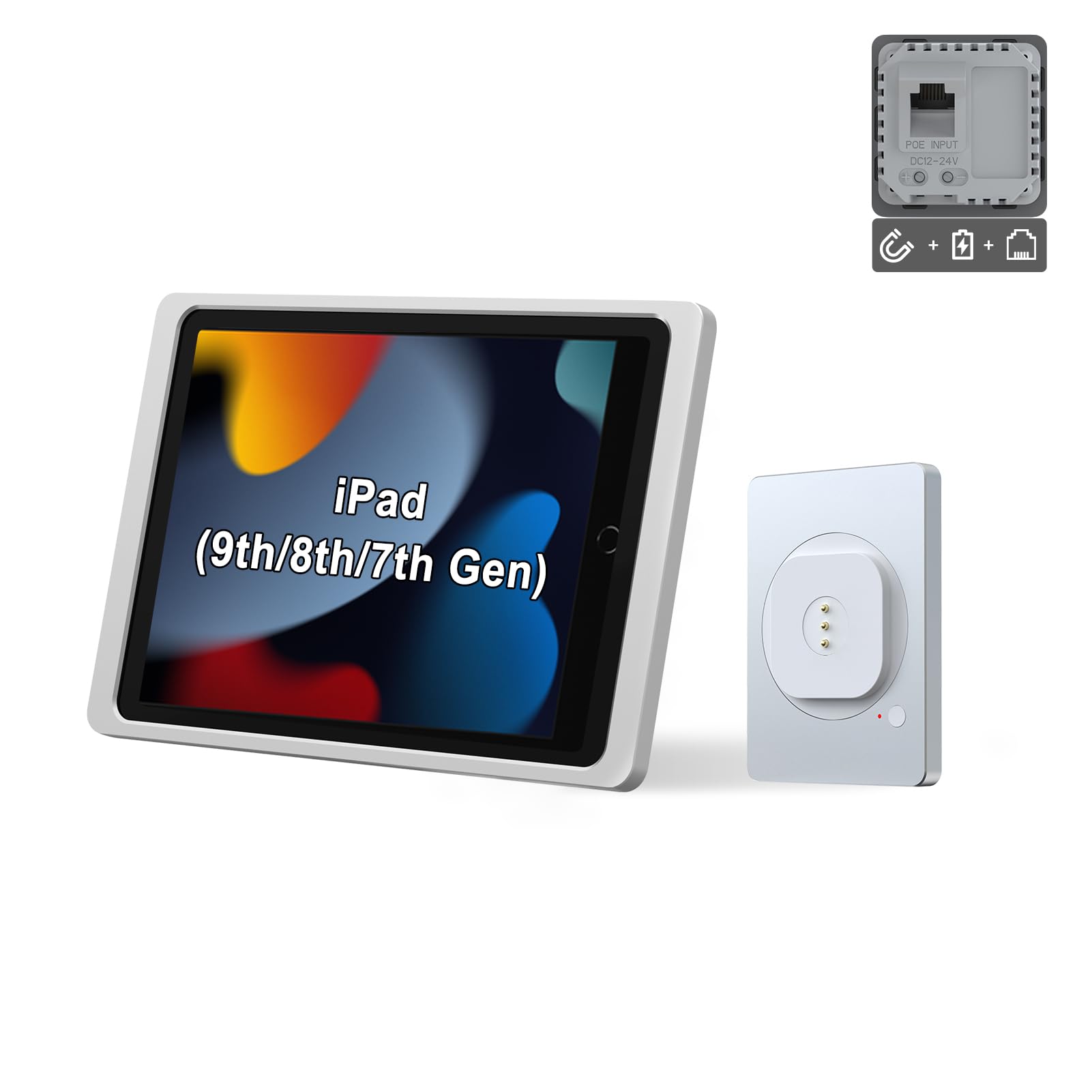 Amazon.com: EMONITA Magnetic Wall Mount with Charging Case A7 for