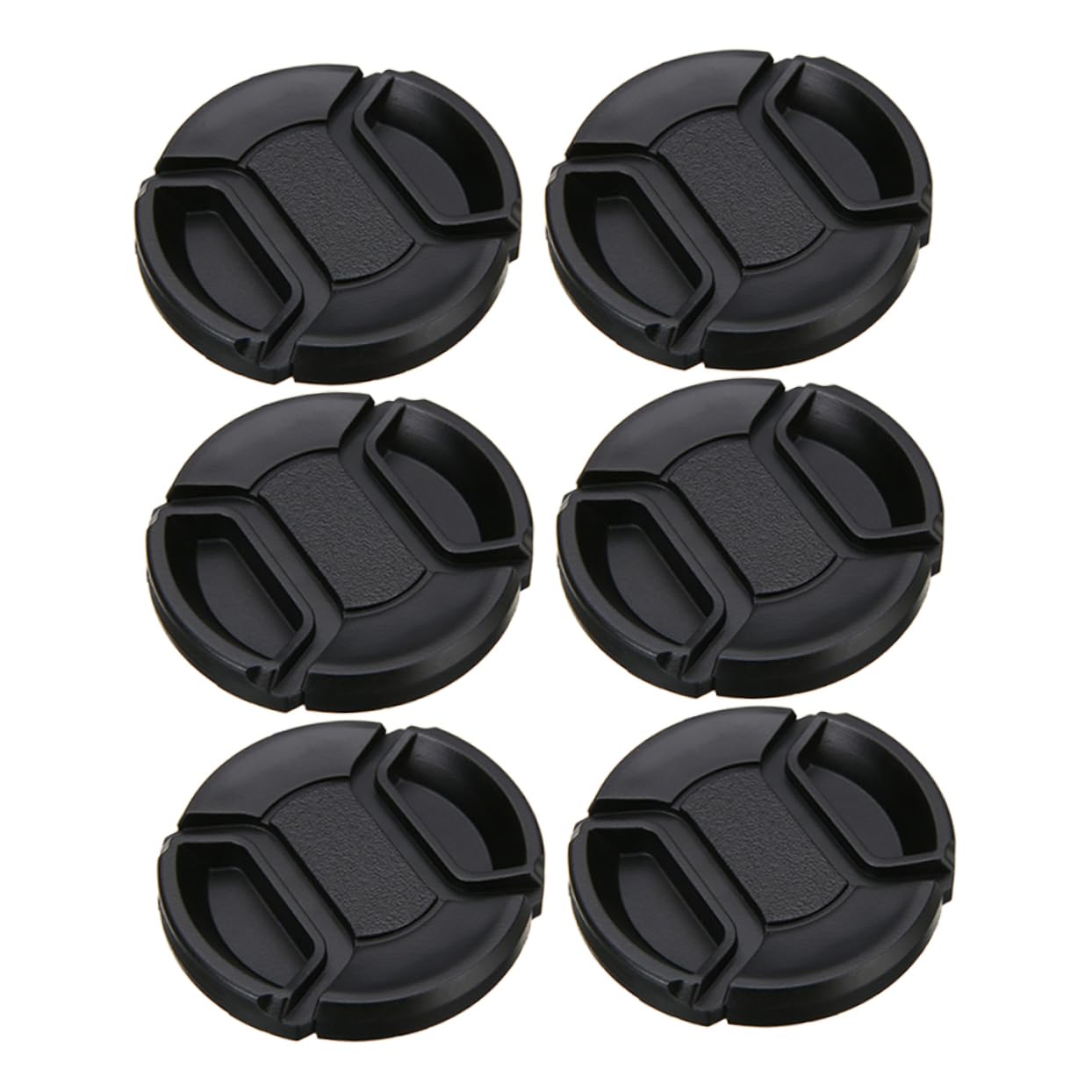 Veemoon 6pcs Camera Lens Cover Plastic Protection Cap