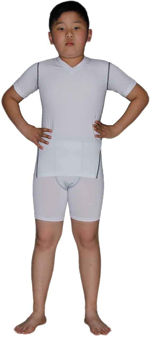 Kids Short Sleeve Compression Set 2Pcs TShirt and Shorts Quick Dry