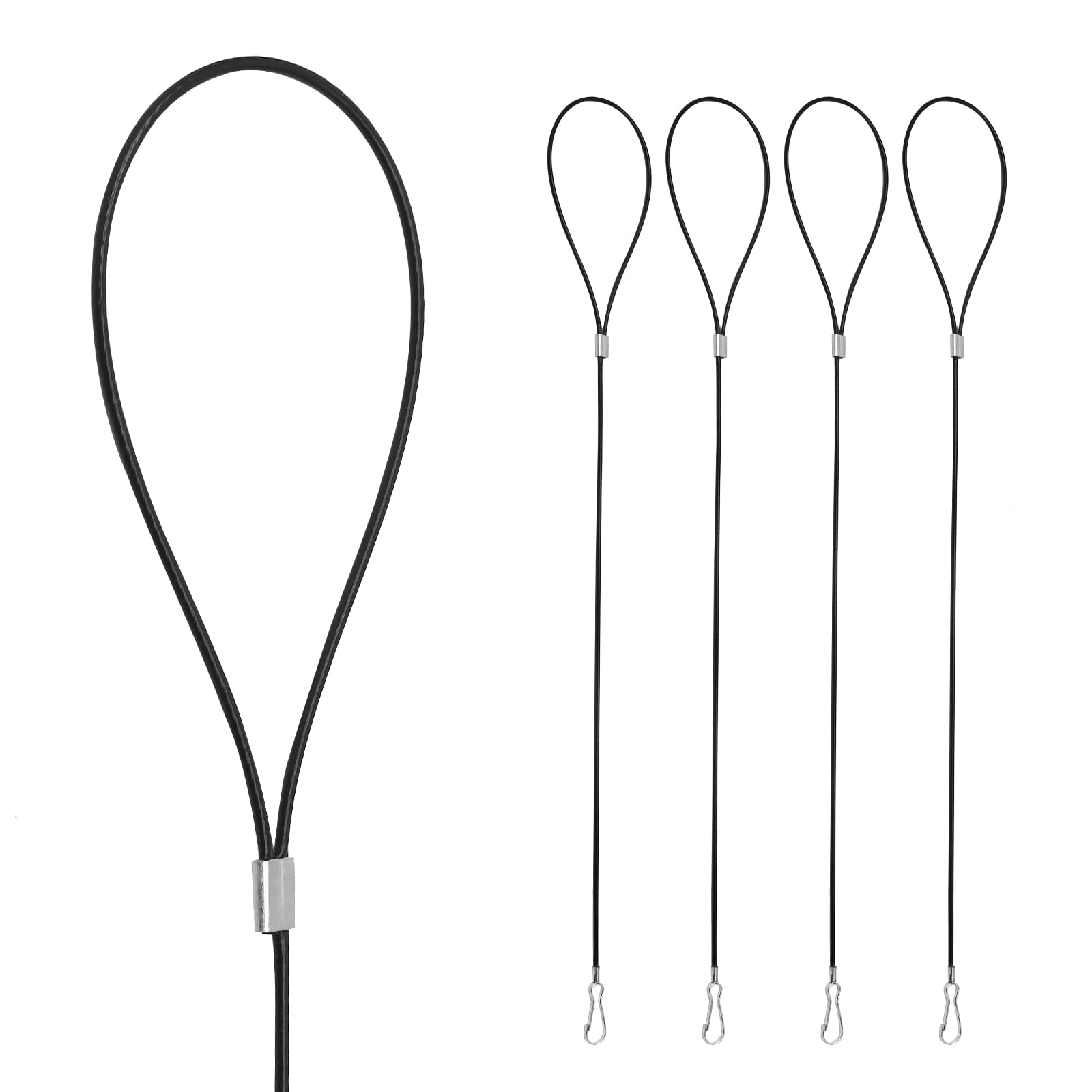 Amazon.com: Biaungdo 4 Pcs Adjustable Gate Latch Cable Pull, Stainless ...