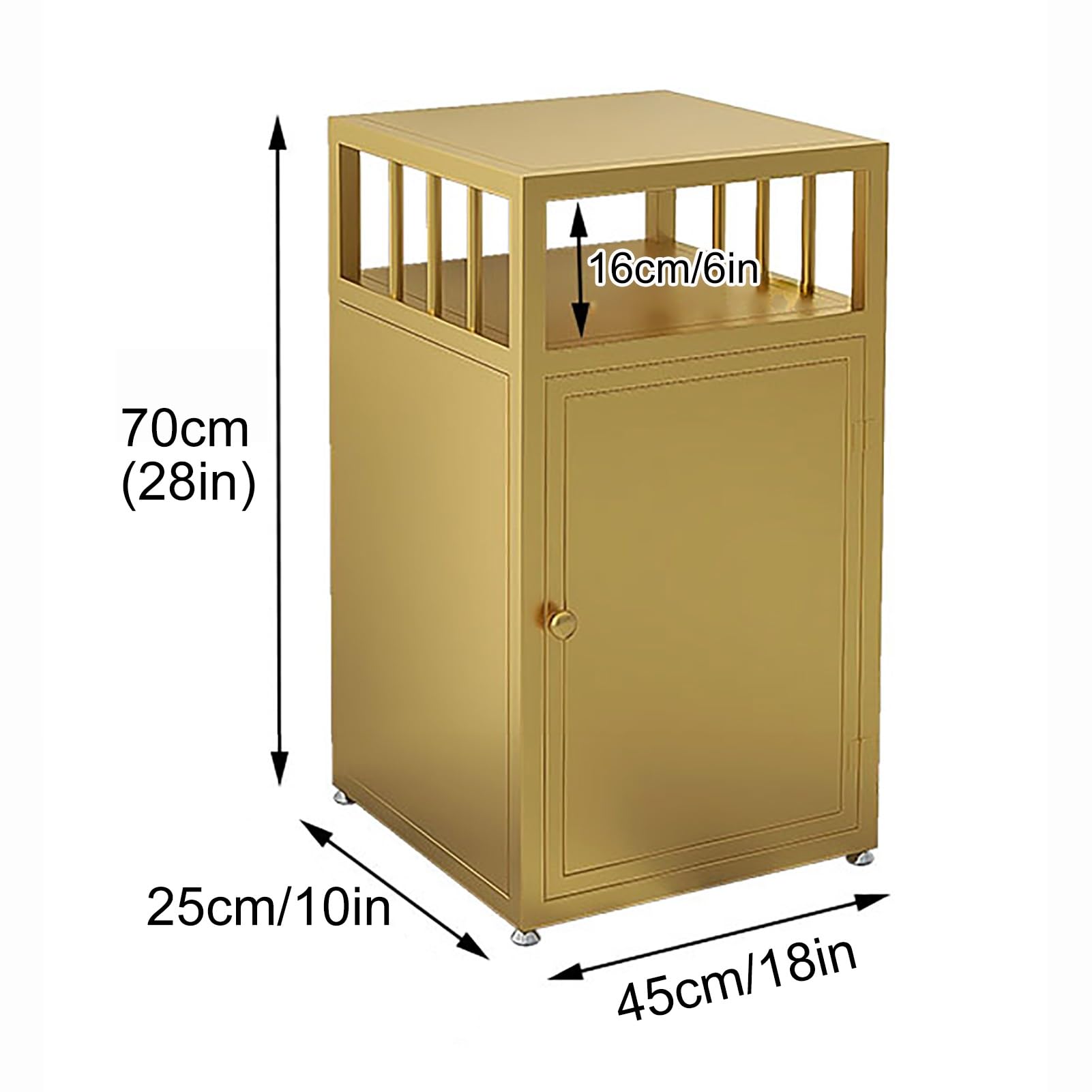Szafka pod Akwarium, Stojak pod Akwarium, Stojak pod Akwarium dla Gadów, Szafka pod Terrarium, Stolik pod Terrarium(White,45x25x70cm/18x10x28in)