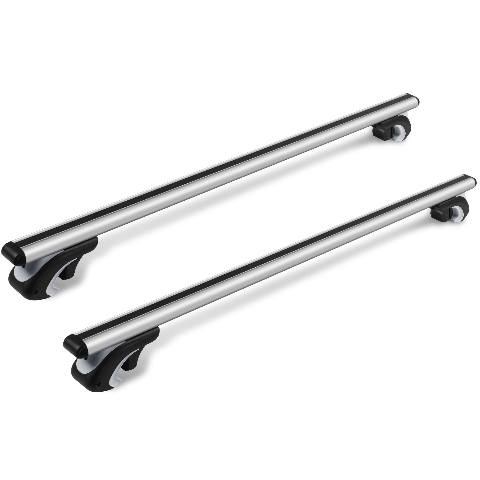 Photo 1 of AUTOSAVER88 Universal Roof Rack Cross Bars 47" Crossbars Compatible for Cars Vehicles SUV, Adjustable Aluminum Crossbar Raised Side Rail Gap Needed, Luggage Cargo Carrier Bag Bike (1 Pair, with Lock) 47" Universal