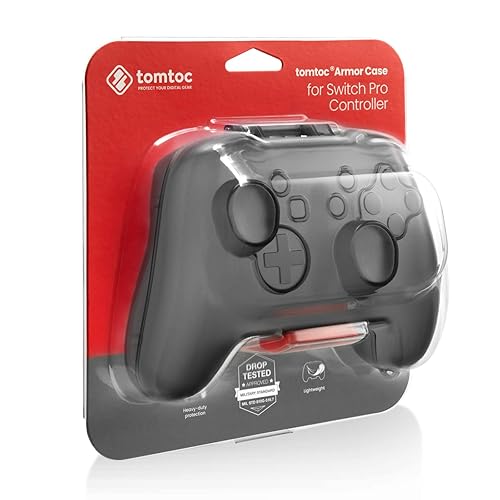 Miniatura 7 de tomtoc Switch Pro Controller Case, Switch Remote Hard Shell Joystick Protector for Nintendo Switch OLED Pro Controller, Shock-Proof, Anti-Scratch,