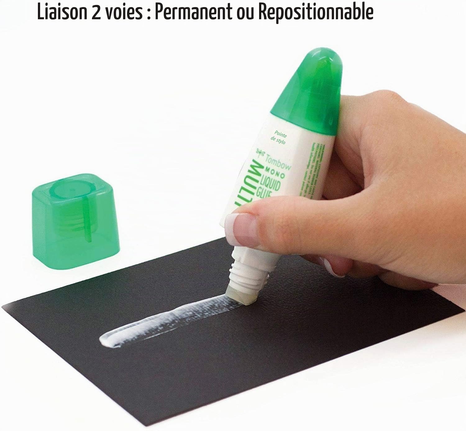 Tombow PT-MTC Colle liquide Multi Talent à deux pointes 25 g (lot de 10, Multi Talent)
