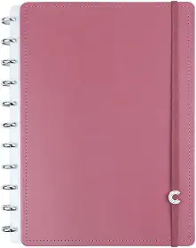 Caderno Inteligente, Grande, 215 X 280 mm, Guava, 80 folhas, Caderno Inteligente