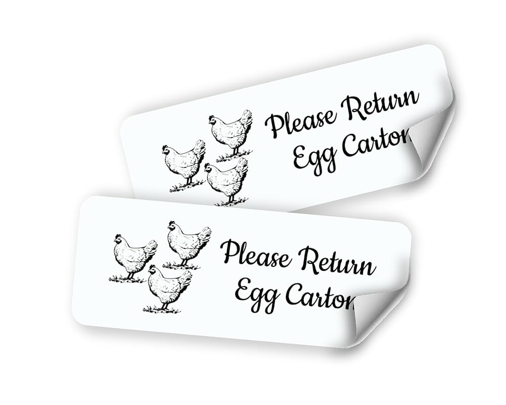 amazon-com-60-chicken-egg-carton-labels-please-retrun-egg-carton-tags-stickers-arts-crafts-sewing for Free Printable Egg Carton Labels Amazon.com: 60 chicken egg carton labels, Please retrun egg carton, tags, stickers : Arts, Crafts & Sewing for Free Printable Egg Carton Labels