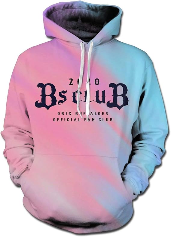 Amazon Co Jp オリックス バファローズ メンズ パーカー フード付き 長袖 メンズ プルオーバー スウェットシャツ 秋服 プルオーバー フーディ 冬 通勤 通学 旅行 ファッション