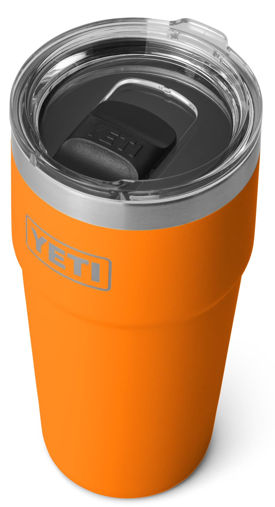 YETI Rambler Cup – Gobelet isotherme en acier inoxydable avec couvercle Magslider, 591 ml, crabe royal