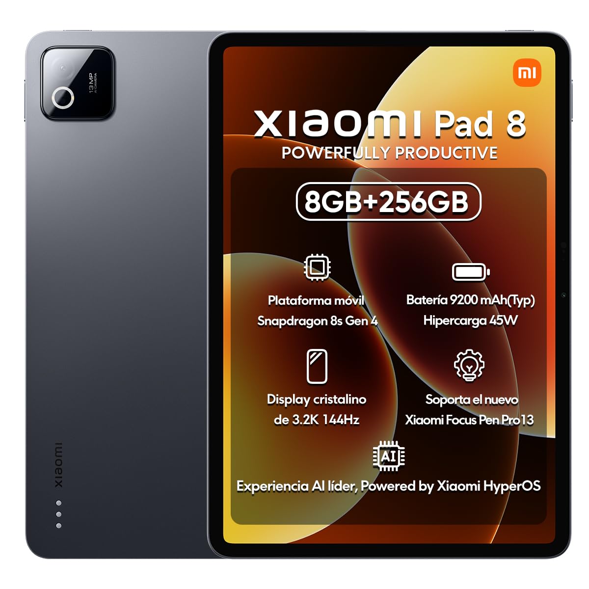 Amazon.com : XIAOMI Pad 8 Ai WiFi Version Global (No Calls or Text