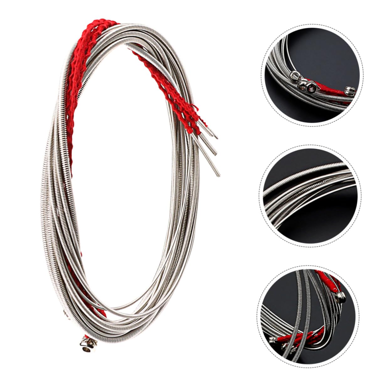Hemoton Bass Guitar Strings Set Acoustic Bass Strings Stylish Accurate Sound Quick Assembly