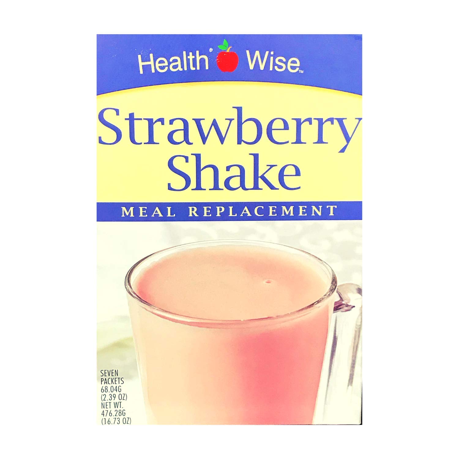Healthwise High Protein Shake 35 Grams Strawberry Meal Replacement