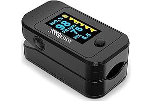 Santamedical Dual Color OLED Pulse Oximeter: The Vital Sign Guardian