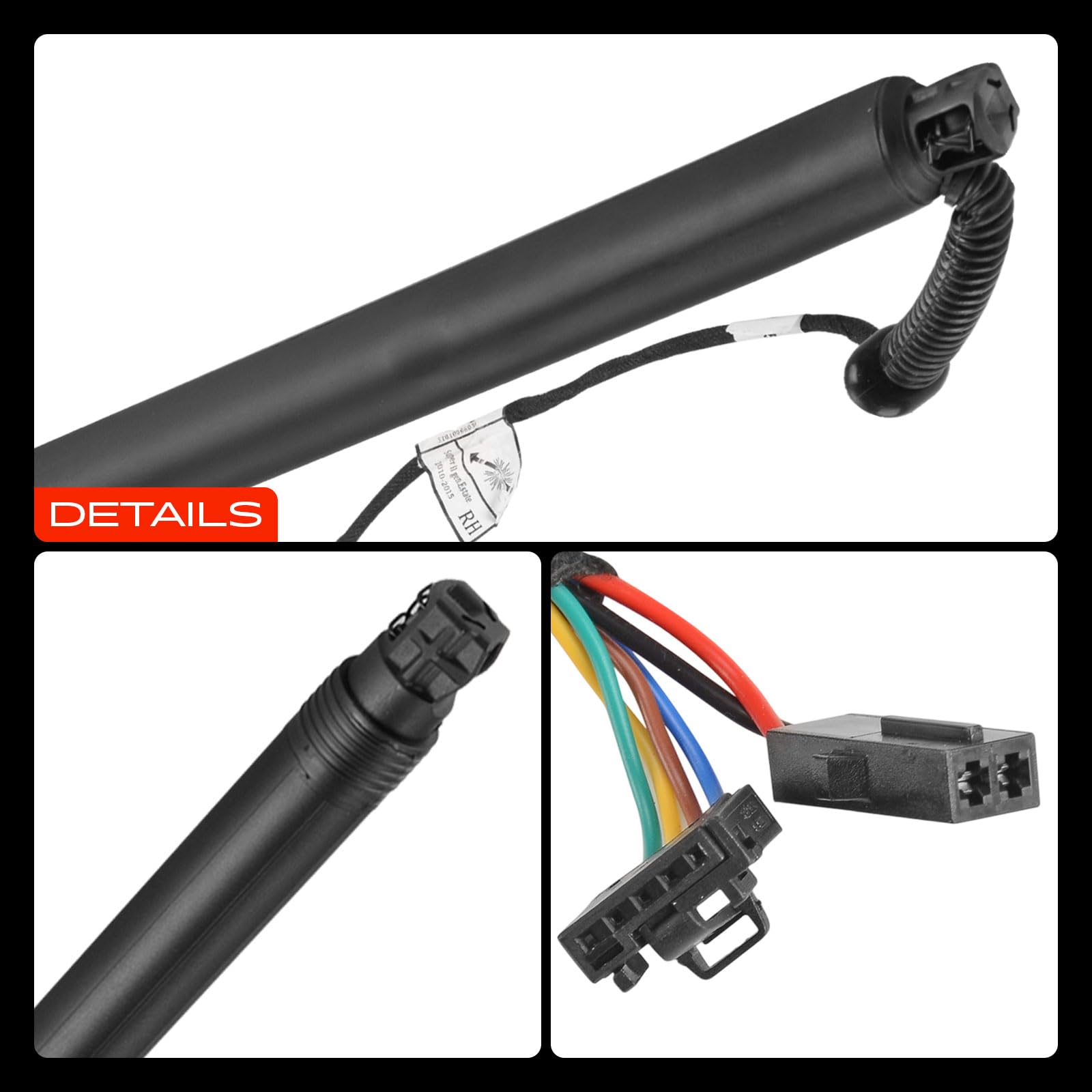 Frankberg 2x Elektrische Gasfeder Gasdruckfeder Heckklappe Links Rechts Kompatibel mit Superb II 3T5 Kombi 2010-2015 Replace# 3T9827852C