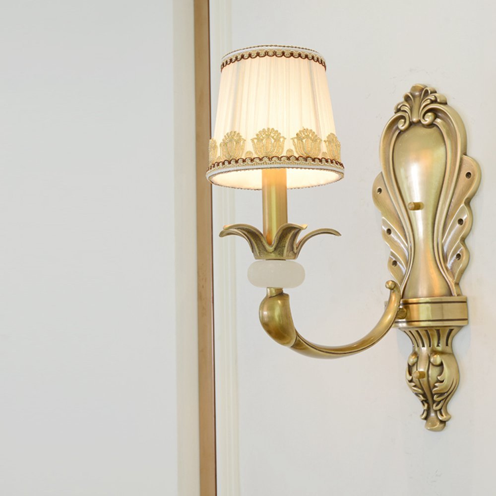 Moderno Specchio di caricamento di cristallo luci da parete bagno oro/argento lampade da parete Cristallo Cup lusso parete illuminazione corpo (una testa)