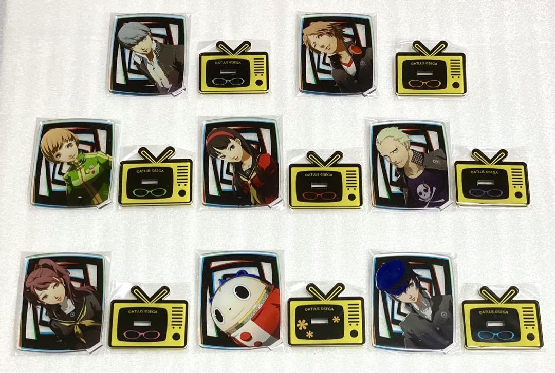 ペルソナ4 鳴上悠 花村陽介 セット　アクリルカード キャラフレームカード ペルソナ4 鳴上悠 花村陽介 セット アクリルカード キャラ