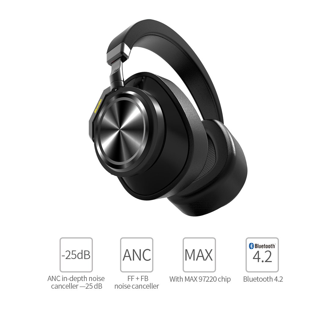 Bluedio T6 (Turbine) Active Noise 