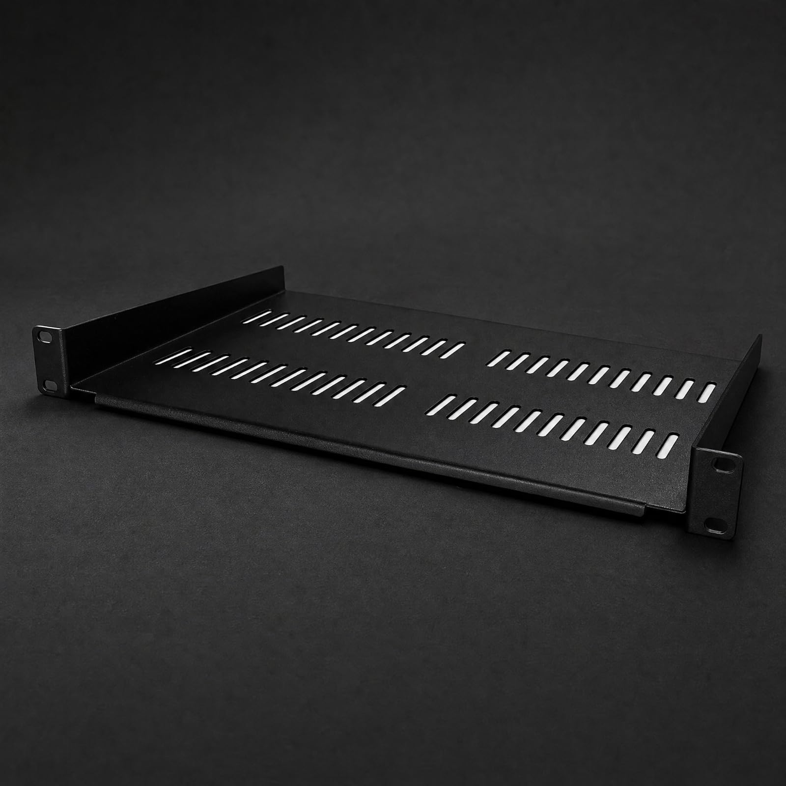 Plateau Rack 1U Capacité Élevée Étagère Rack Serveur 1U Robuste Étagère pr Montage en en Acier pr Stockage Équipement Réseau