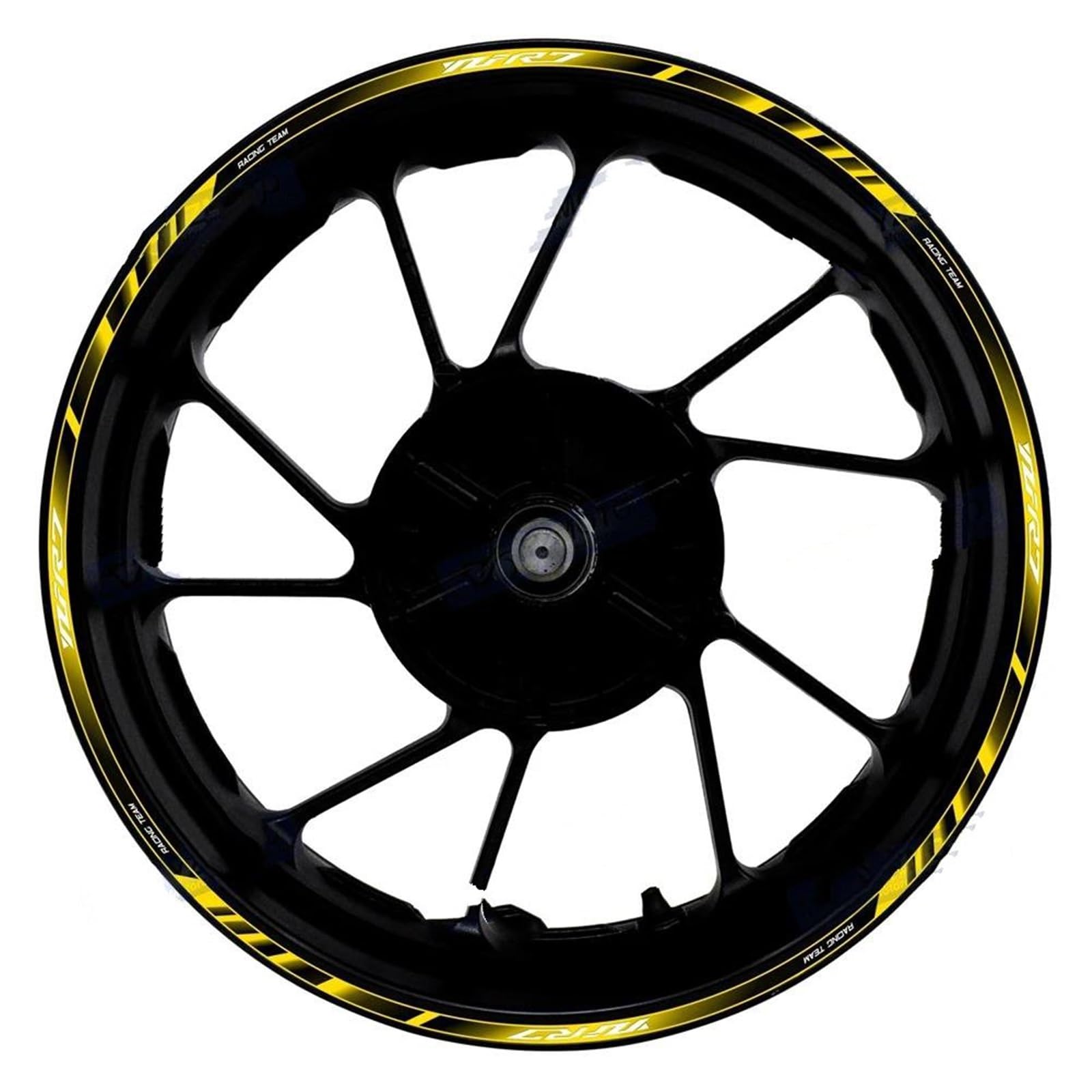 Motorcycle Accessories Reflective Rim Edge Stripes Wheel Stickers for Yamaha YZF R7 YZF-R7(Style 12)