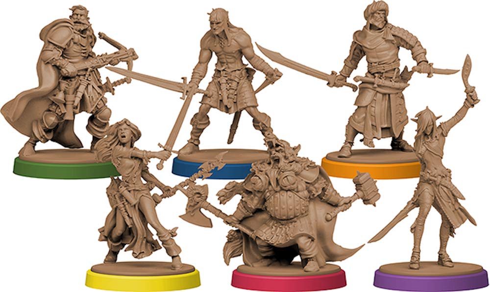 Zombicide Green Horde: No Rest For The Wicked – Expansión Con Rata Zombi, Corredor Fantasma Y Dragón Necromántico, Para 1-6 Jugadores +14 Años