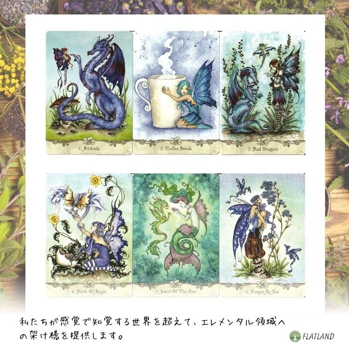 Amazon.co.jp: 【日本語解説書付き】フェアリー ウィズダム オラクル