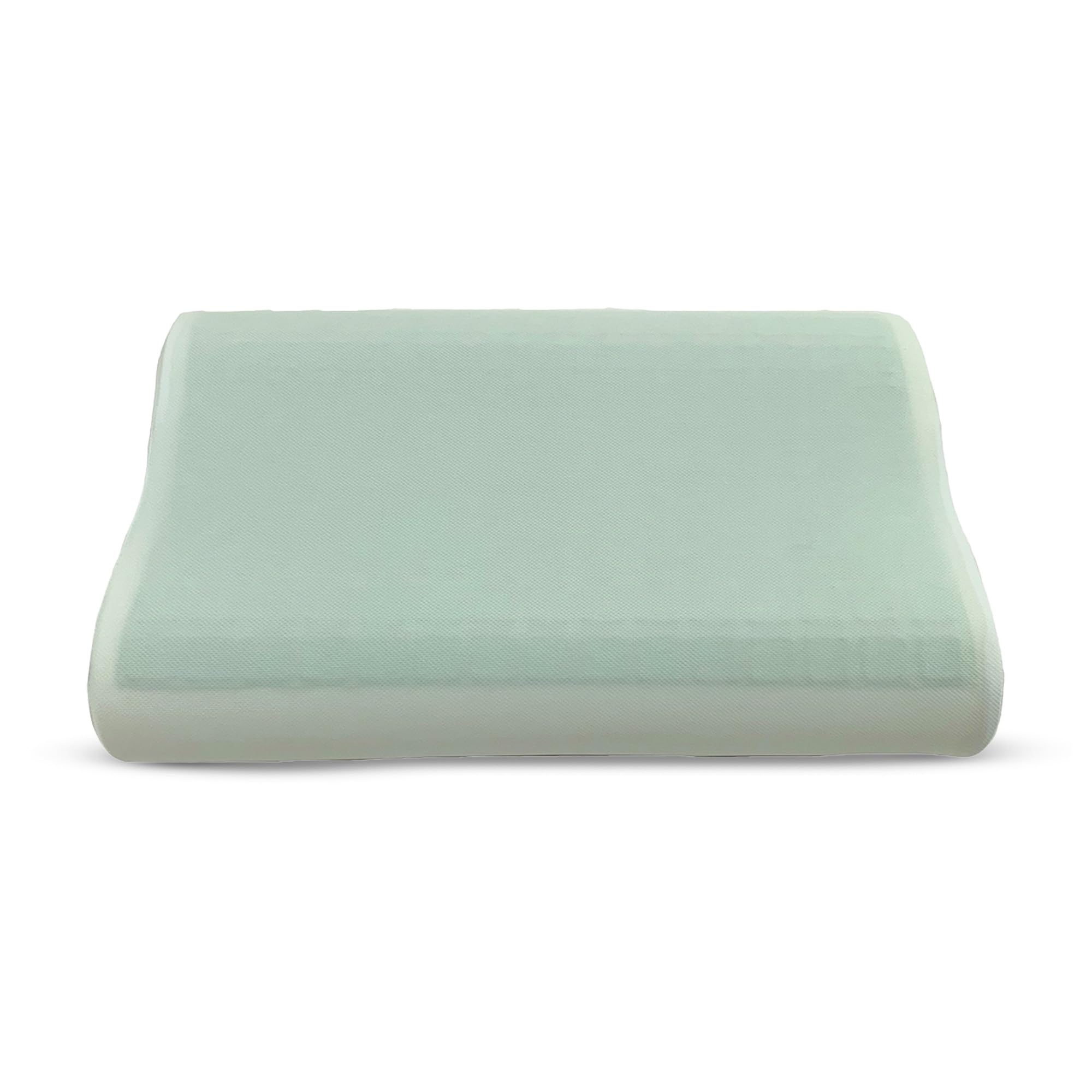 Sacred Thread Memory Foam Pillow with Cooling Gel, Orthopedic Pillow for Side, Back, and Stomach Sleepers, Green Bubble Gel with Removeable Cover, Supportive and Comfortable Memory Foam