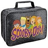 LOGOVISION Scooby Doo! Scooby-Doo Gang Insulated Soft Sided Lunch Box - Reusable Lunch Bag For School Office Work, BPA Free