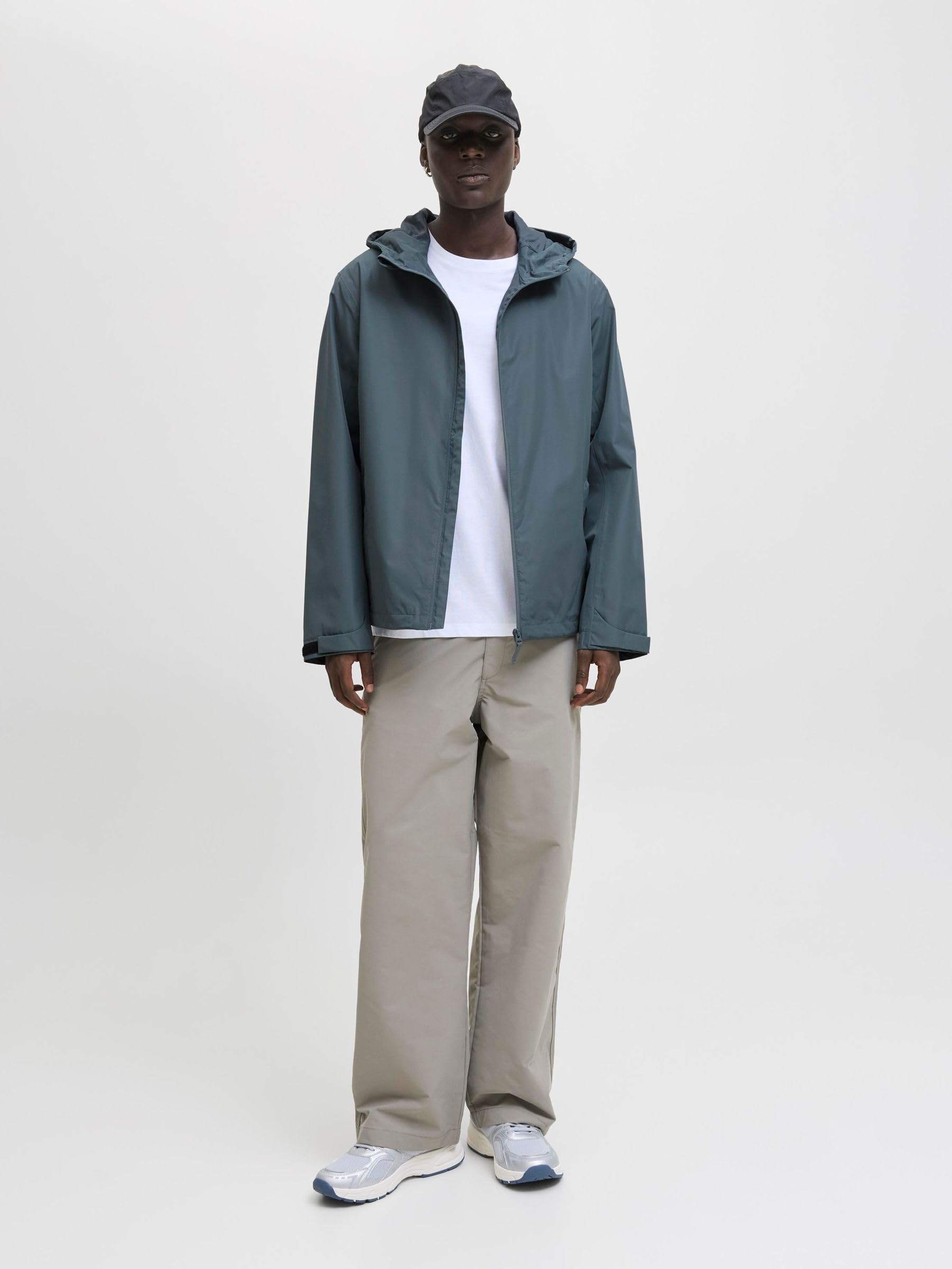 JACK & JONES Męska kurtka Jjeflynn Functional Noos, Stormy Weather, x_l, stormy pogoda, L