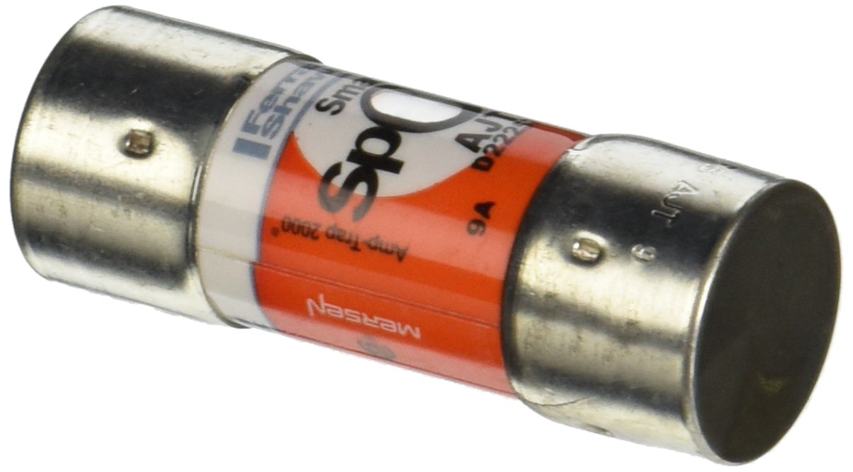Mersen Ajt Amp Trap 00 Smartspot タイムデレイ クラスj ヒューズ 最大回路保護機能付き 600vac 500vdc 0ka Ac 100ka Dc 9アンペア 直径13 16インチ X 長さ2 1 4インチ B002e7wefq I4d ヒューズ