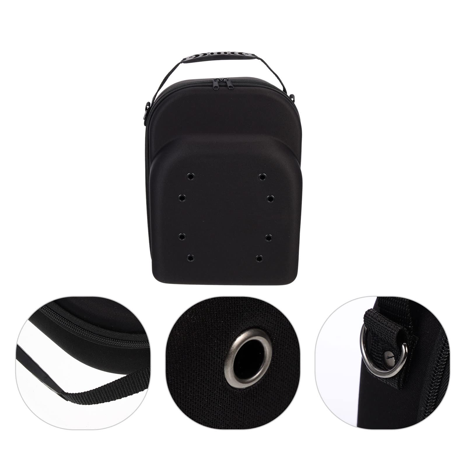 Amosfun Wstrząsoodporny Pokrowiec Na Czapkę Baseballową - Eva Hat Storage Box Skip Cap Bag Dla Mężczyzn