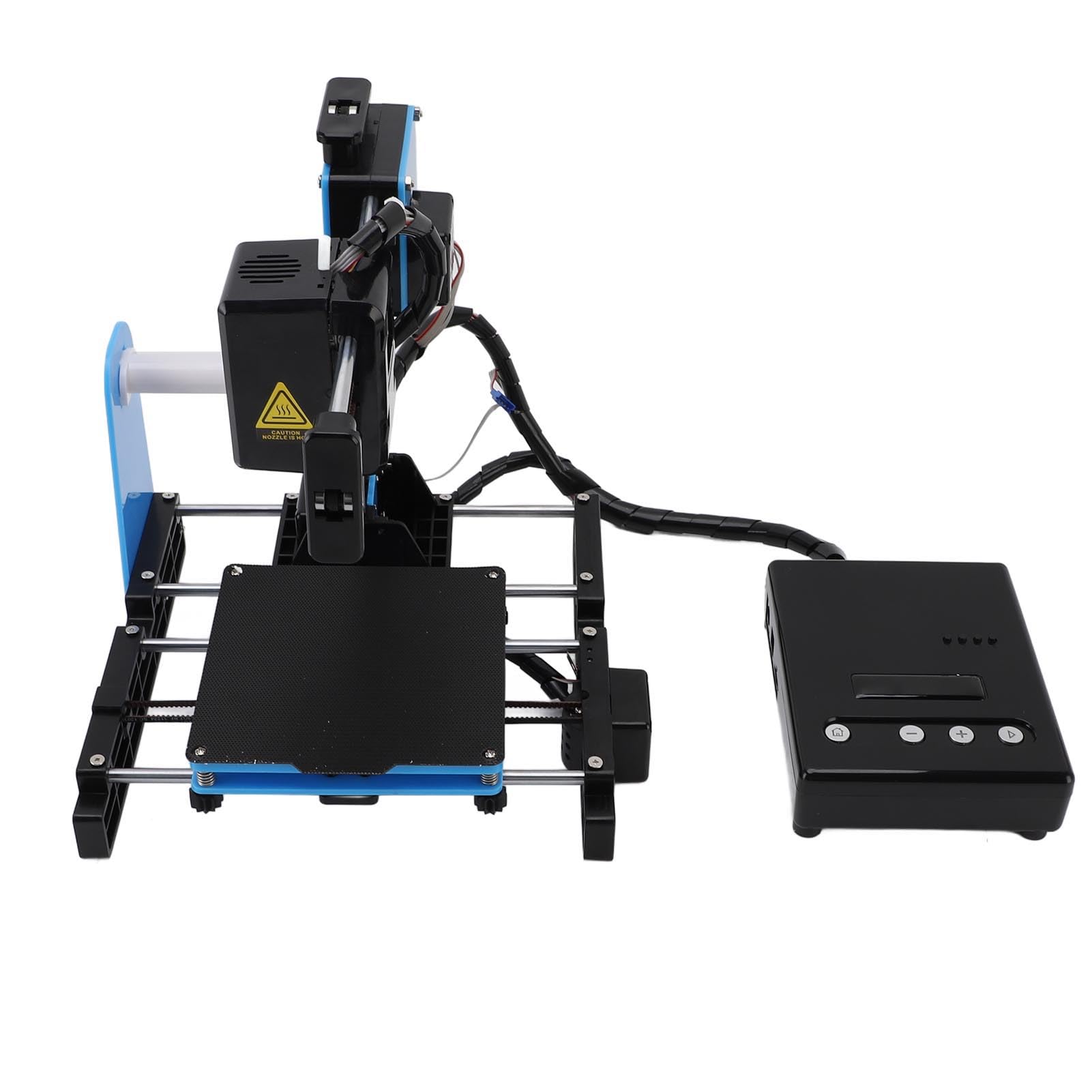 Luocute Impresora 3D para Niños y Principiantes, Máquina de Impresión 3D de Escritorio Compacta con Tamaño de Impresión de Mm y Plataforma Magnética Extraíble (Black)