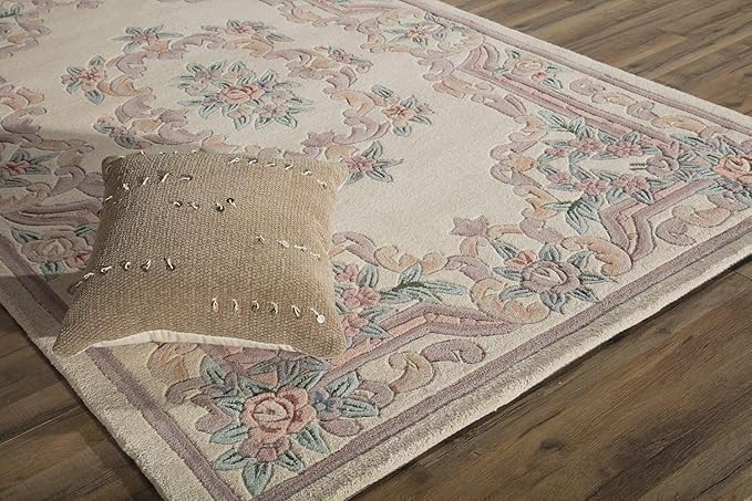 Image of Luxurious Tufted Woolen Carpet Collection Size 3 X 5 Feet (Color-Multi)