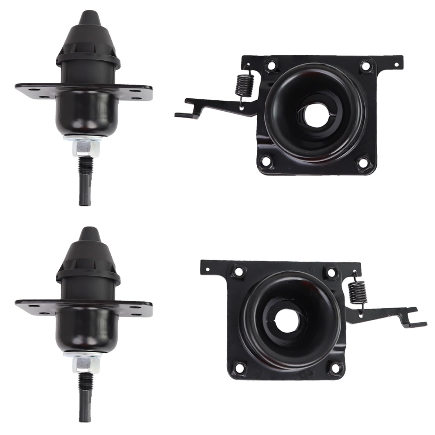 Photo 1 of VKVXCLON 4PCS Upper and Lower Latches & Hood Release Latch, Compatible with Volvo VN VNL Latches (2004-2018), for 20498998 8074938 20565619, for Driver and Passenger Side