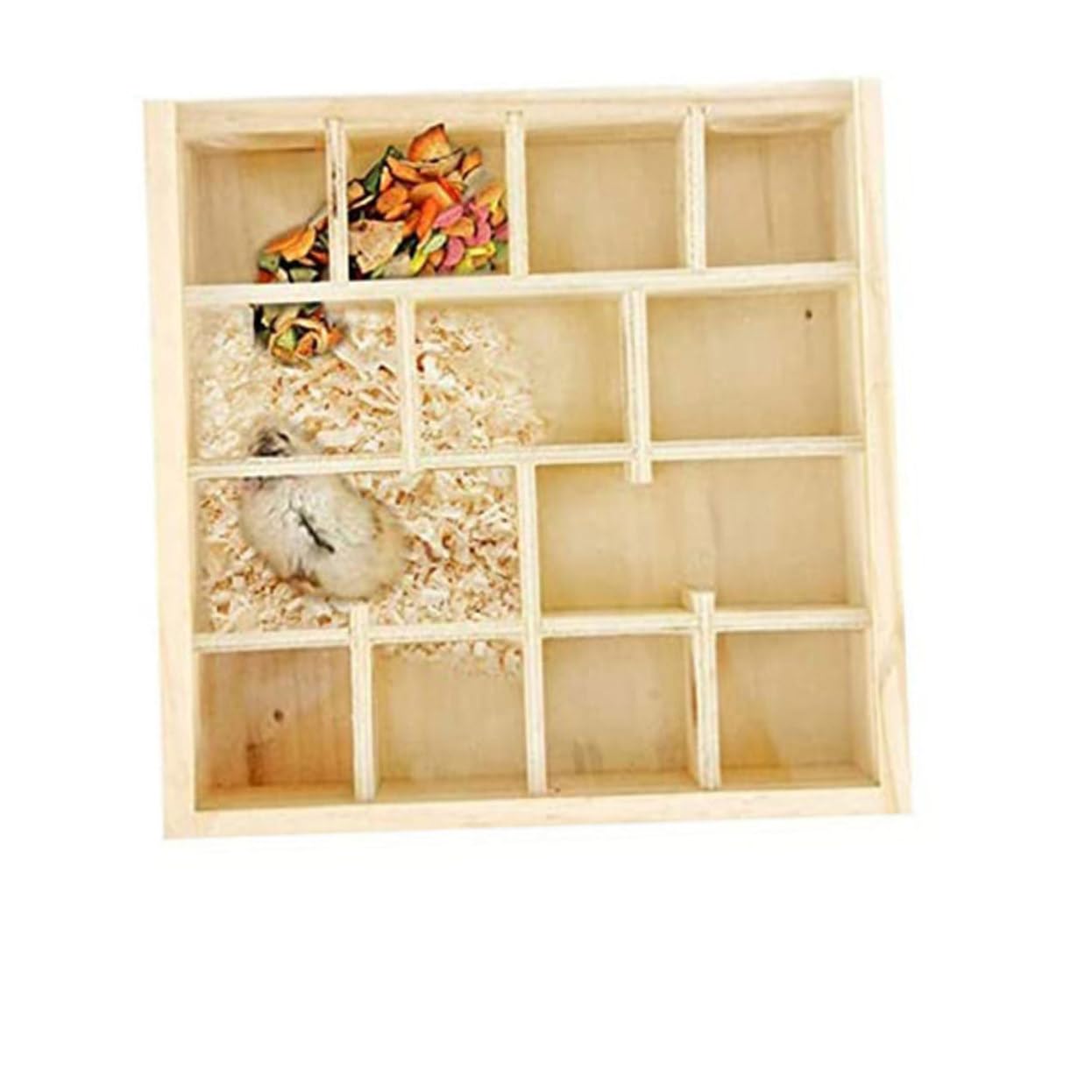 Hamster Labyrinthspielzeug mit Mehreren Gittern Khaki