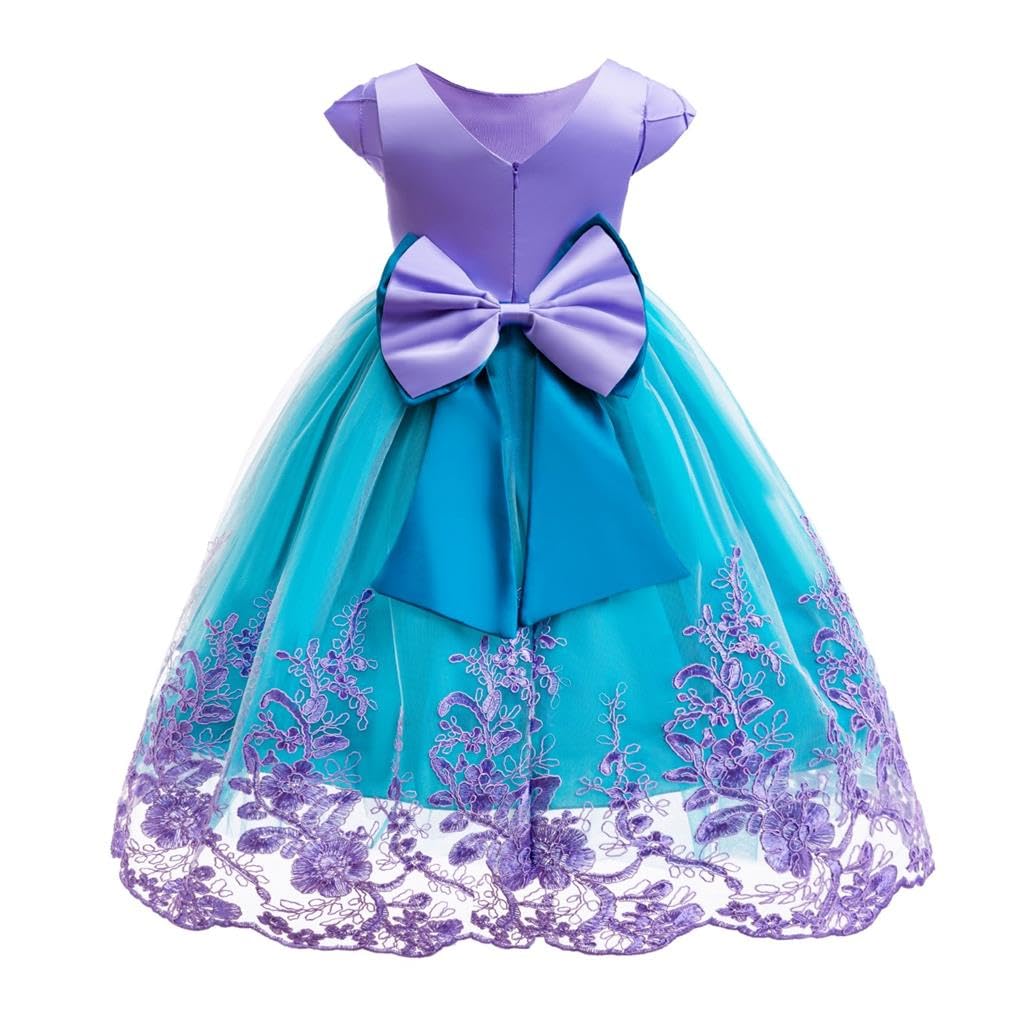 Lito Angels Girls Mermaid Princess Fancy Dress Gown Costume Age 9-10 Years Kids - Image 2
