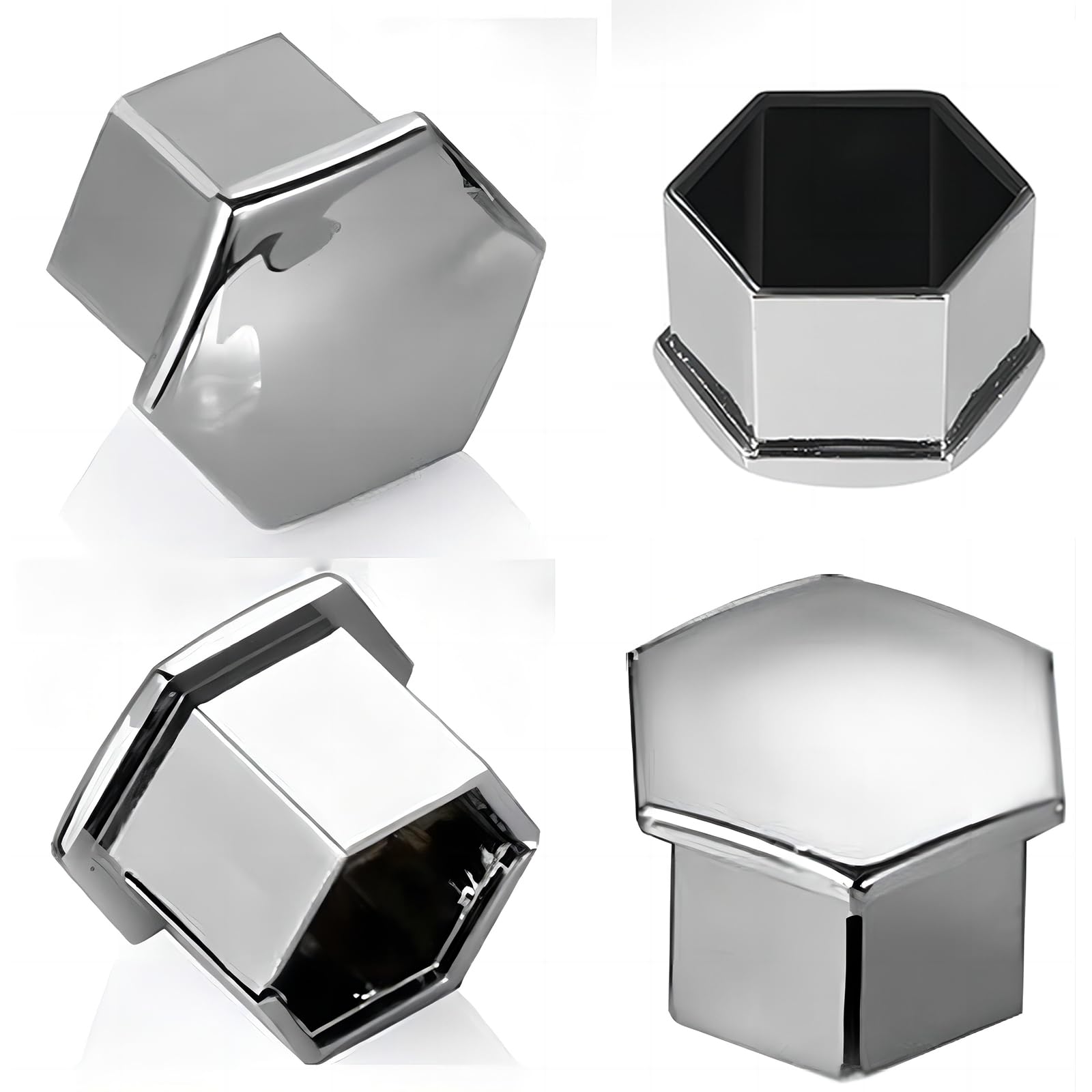 Coprimozzo ruota, 20 pezzi 17mm Coprimozzo ruota universale per pneumatici Coprimozzo dado coprivite
