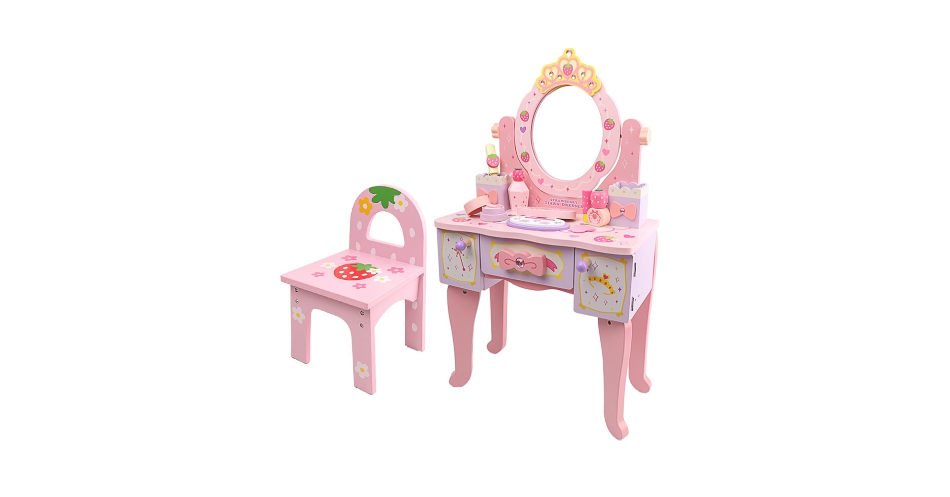 Amazon.co.jp: Bxzzuis ドレッサー 子供用 姫系 ドレッサー 子供