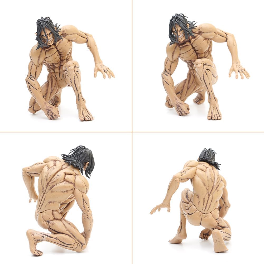 Eren Transformed into a Giant Titan Model Collectible Statue Figure (15 cm) 3