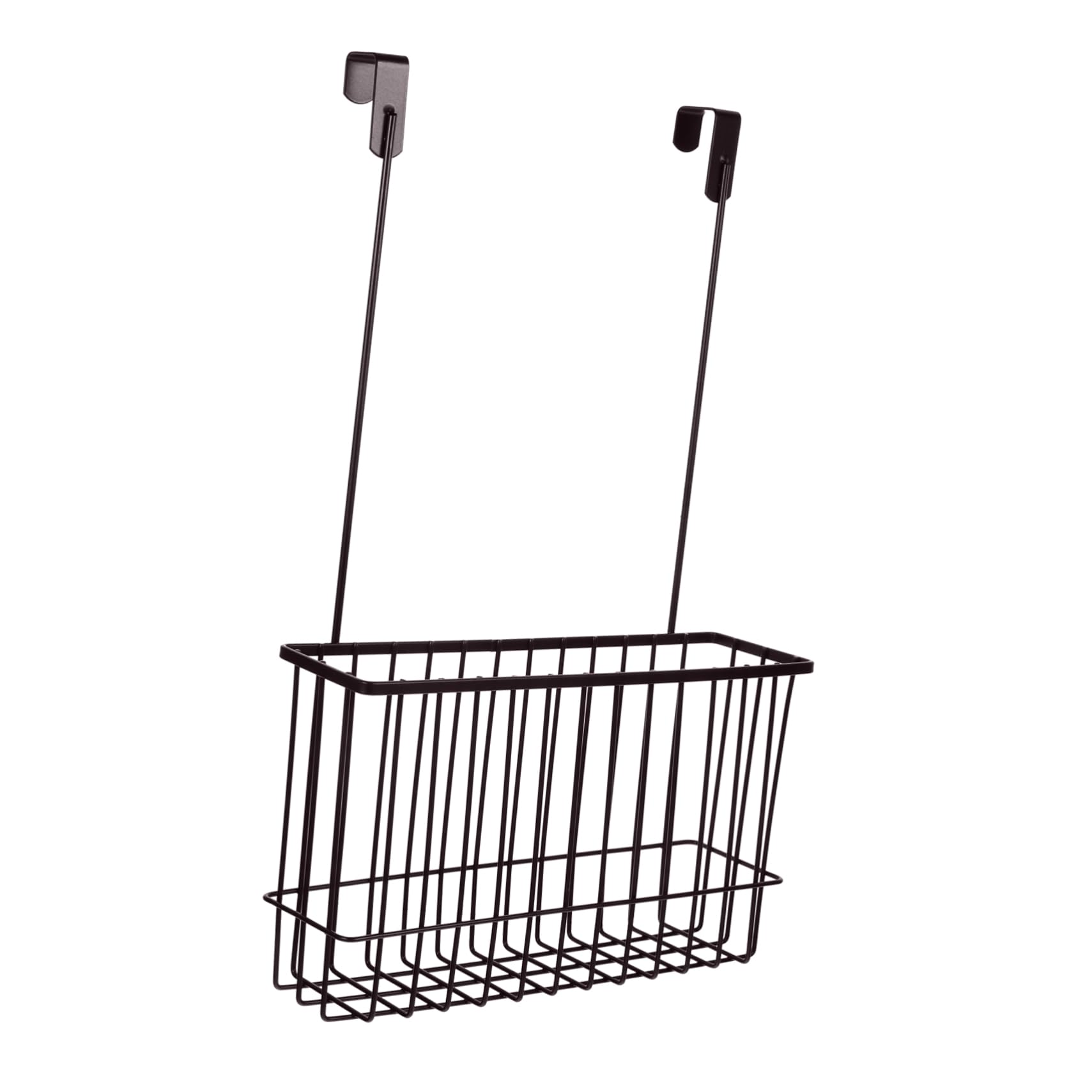 BEBEMOKO over Cabinet Door Storage Organizer Extended Hanging Basket for Kitchen Bathroom for Cutting Boards Bakeware Supplies Space-saving for Home Organization