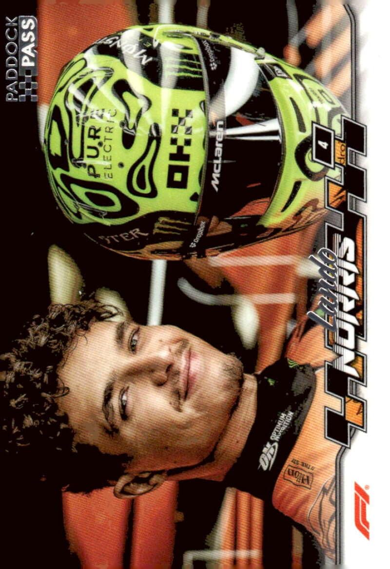 2024 Topps Paddock Pass #57 Lando Norris Racing Card - Sportscard Superstore