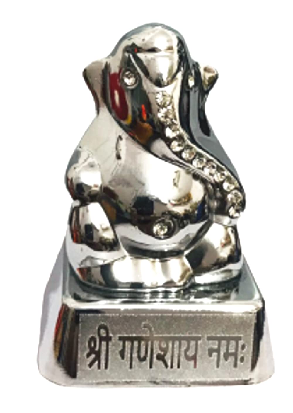 Buy Silver Lord Ganesh/Ganesha Ganpati Bappa Idol Religious Figurine