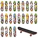 THE TWIDDLERS Finger Mini Skateboard, 24 Pezzi - Regalo per Bambini,Bomboniere Giocattoli Festa