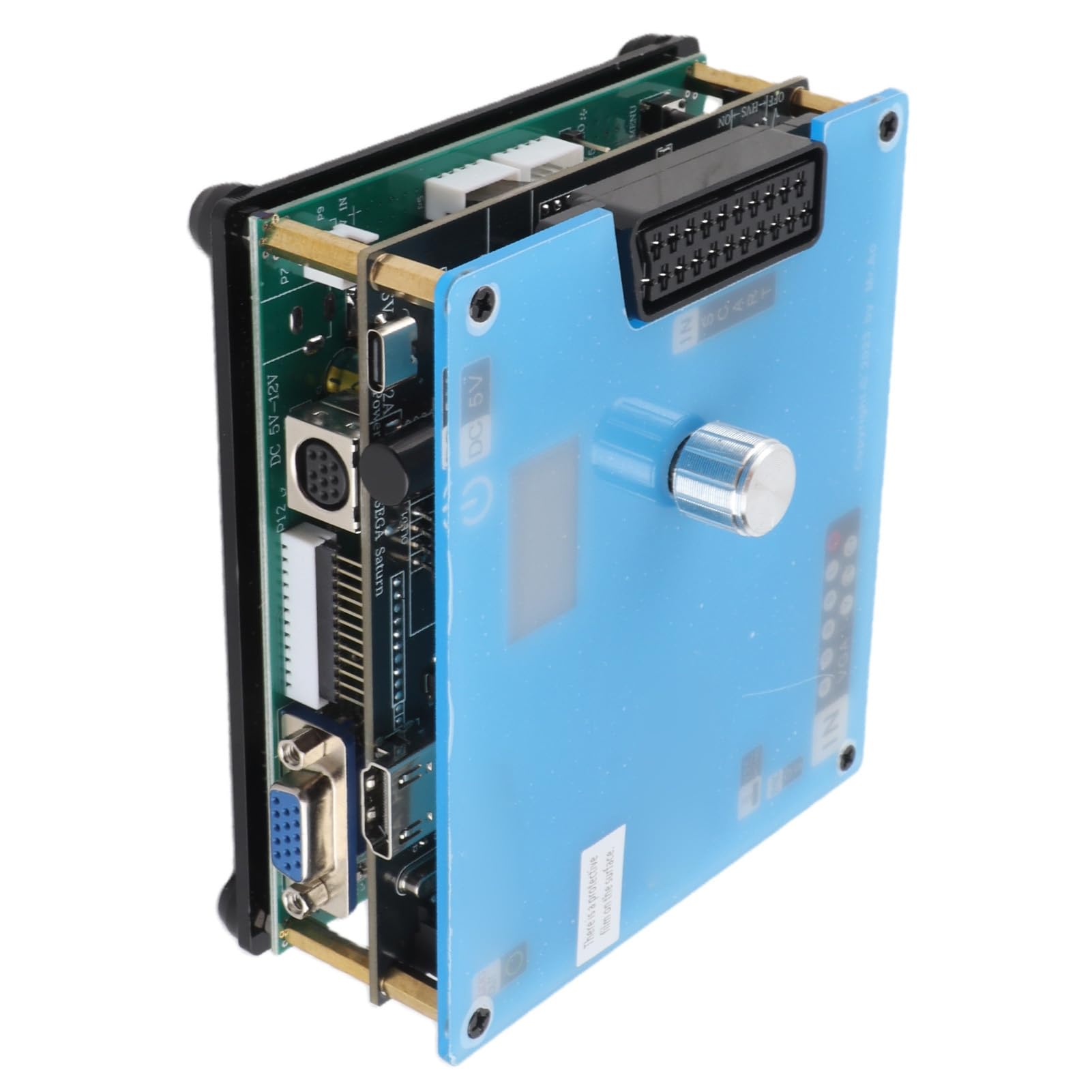 Dioche Segnale per Videogiochi LCD GBS Control Convertitore per Videogiochi |Uscita 240p/480p/720p/1080p |Supporta, VGA e |Funzione di Debug del Dispositivo di Gioco retrò
